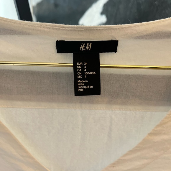 H&M Nautical Blue and White Stripe Dress | Size 4 - Picture 3 of 3